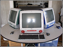RGB iMacs Front
